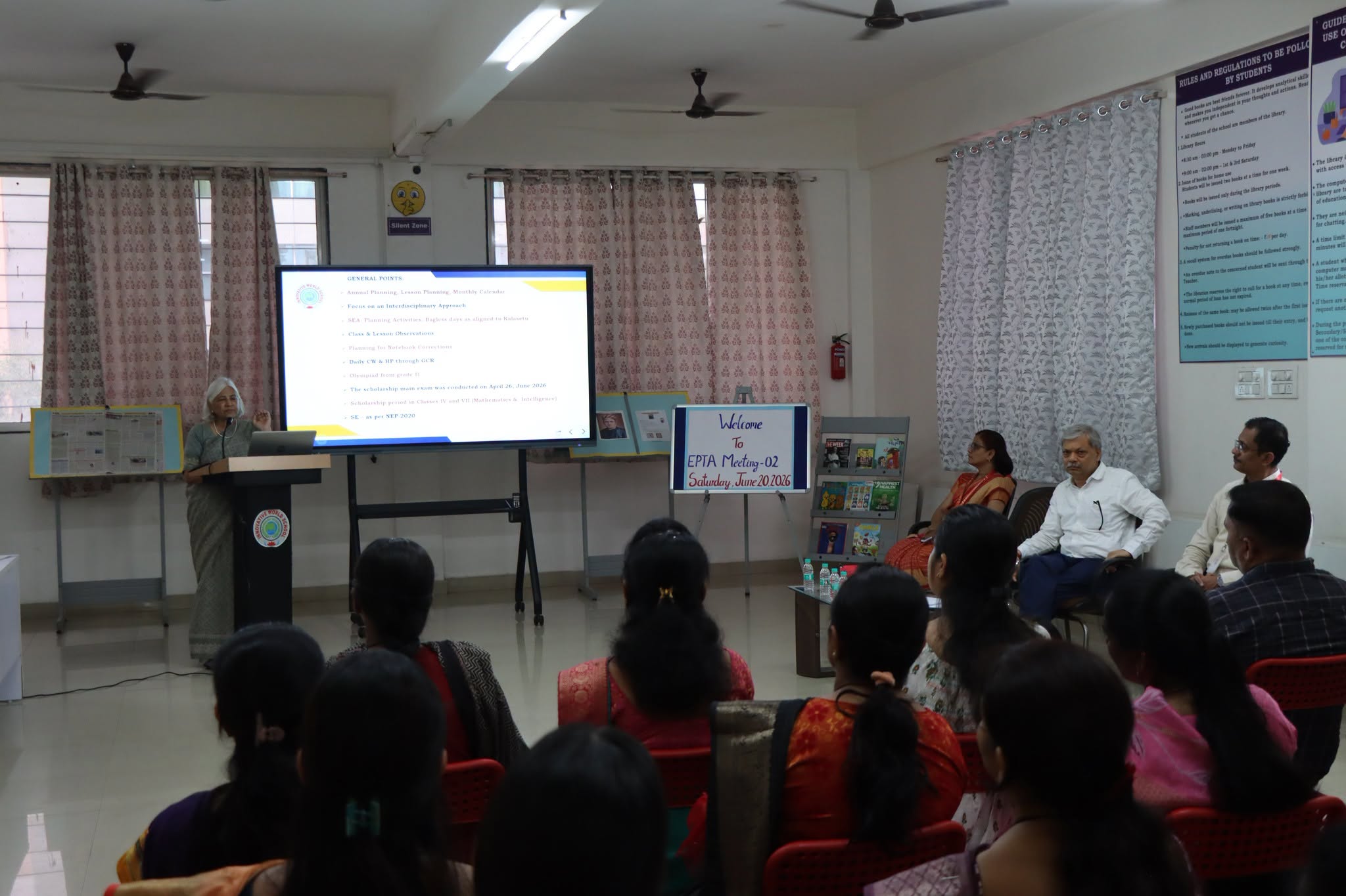 Parent engagement at Innovative World School, Chikhali-Moshi